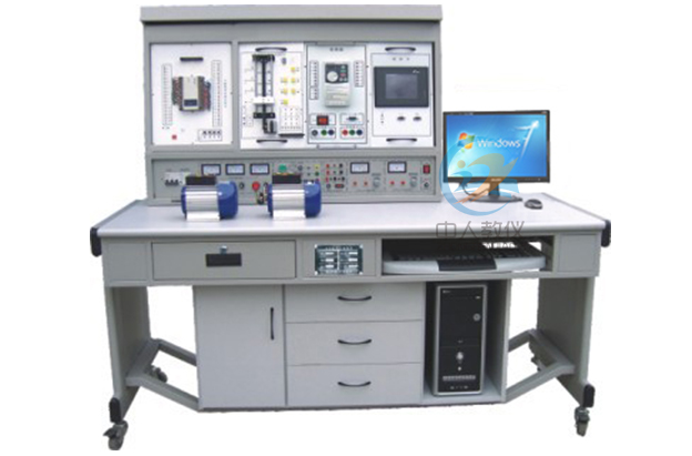 PLC、伺服驅(qū)動、步進(jìn)驅(qū)動、變頻調(diào)速、觸摸屏綜合實(shí)訓(xùn)裝置